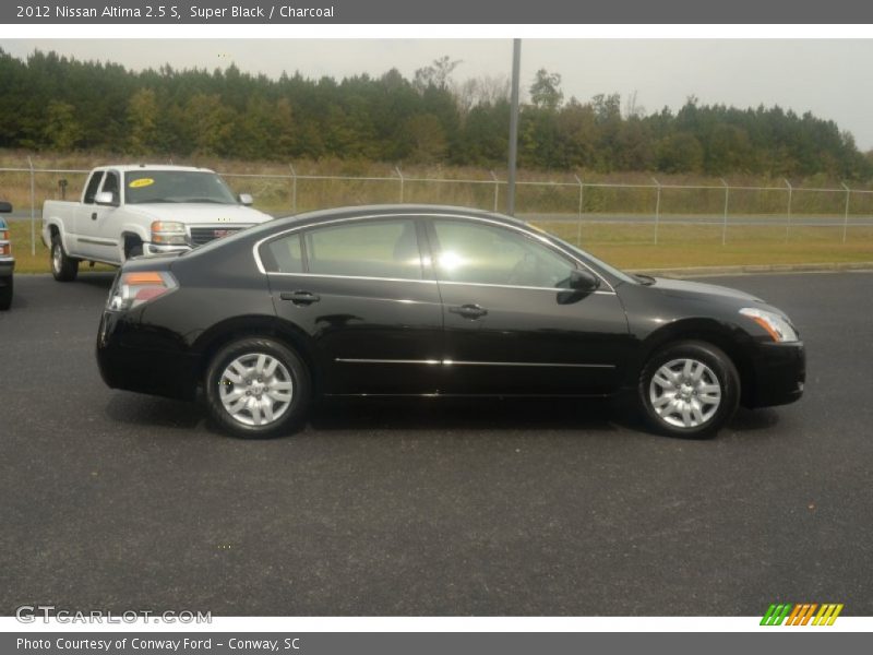 Super Black / Charcoal 2012 Nissan Altima 2.5 S