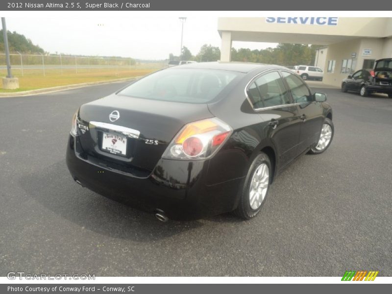 Super Black / Charcoal 2012 Nissan Altima 2.5 S