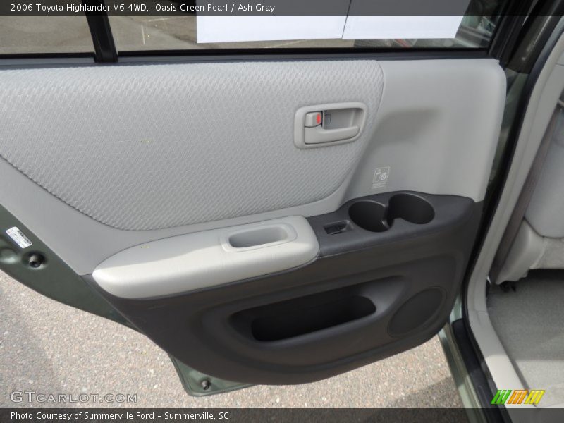 Oasis Green Pearl / Ash Gray 2006 Toyota Highlander V6 4WD