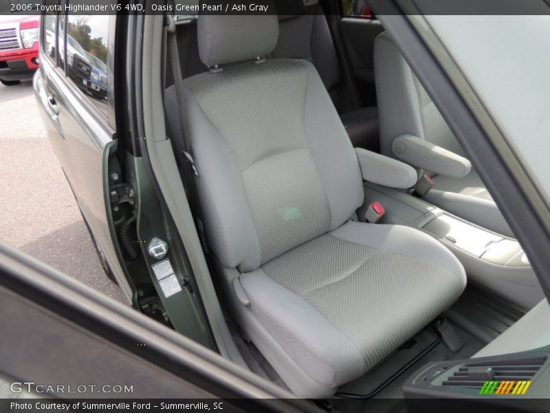 Oasis Green Pearl / Ash Gray 2006 Toyota Highlander V6 4WD