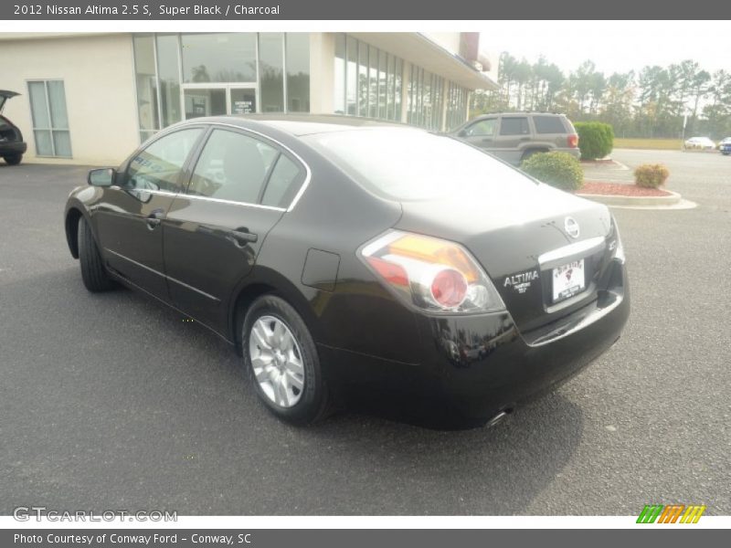 Super Black / Charcoal 2012 Nissan Altima 2.5 S