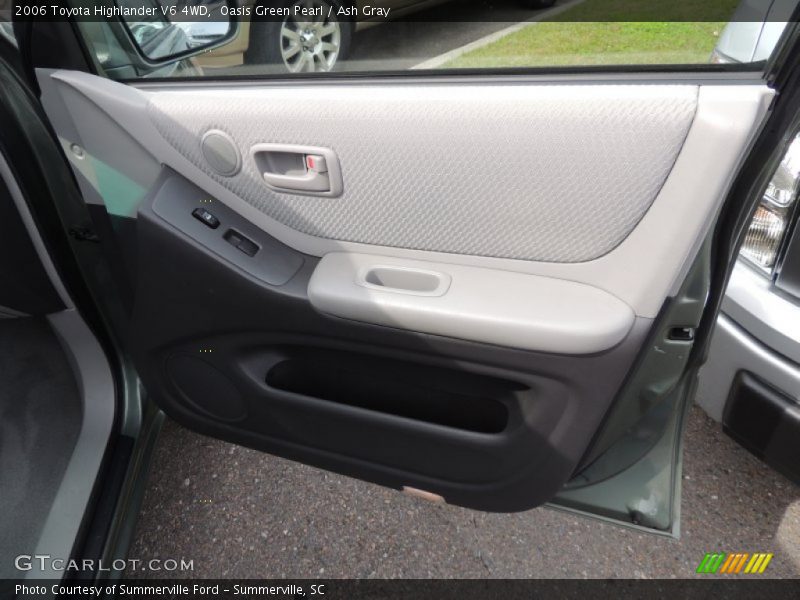 Oasis Green Pearl / Ash Gray 2006 Toyota Highlander V6 4WD