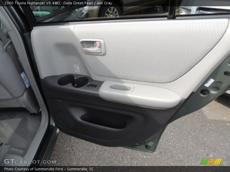 Oasis Green Pearl / Ash Gray 2006 Toyota Highlander V6 4WD