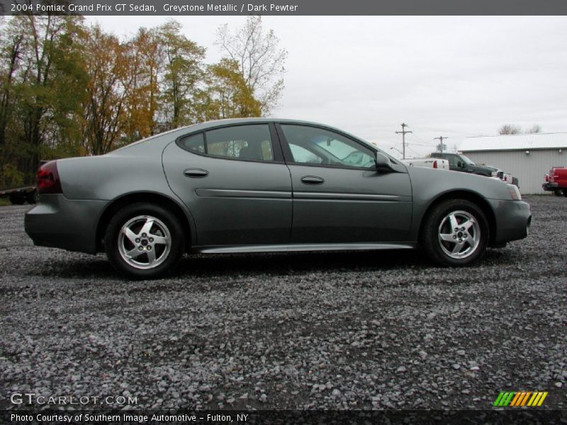 Greystone Metallic / Dark Pewter 2004 Pontiac Grand Prix GT Sedan