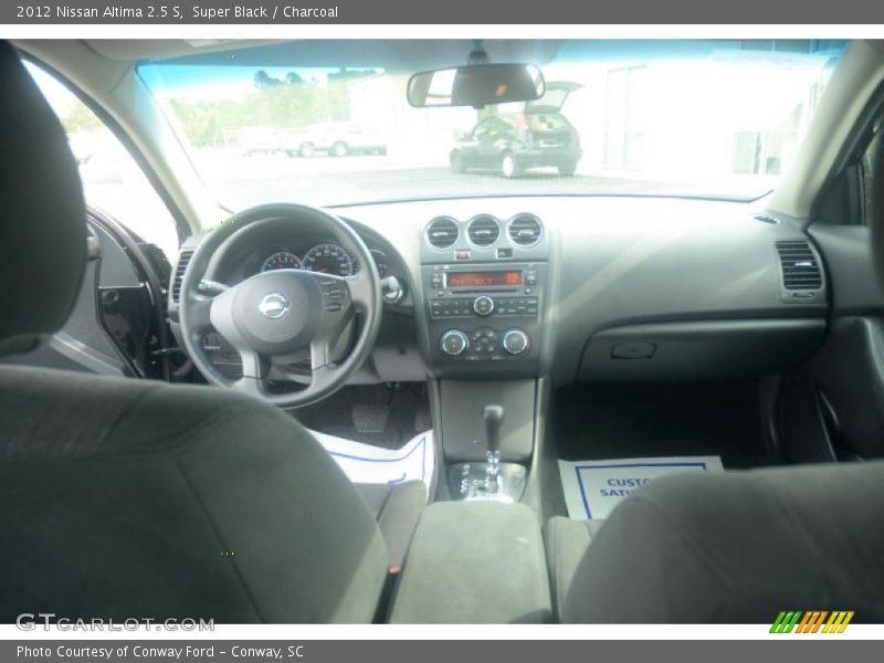 Super Black / Charcoal 2012 Nissan Altima 2.5 S
