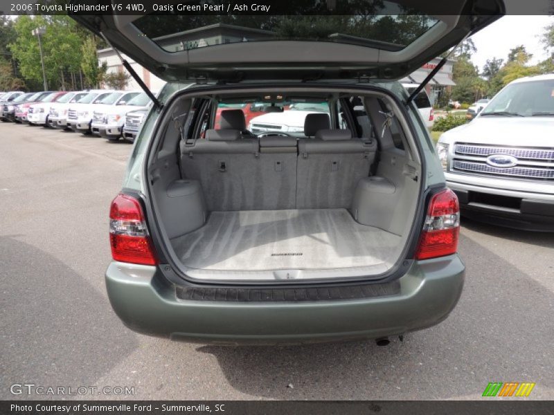 Oasis Green Pearl / Ash Gray 2006 Toyota Highlander V6 4WD