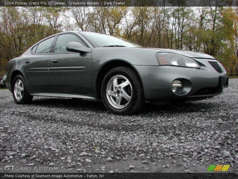 Greystone Metallic / Dark Pewter 2004 Pontiac Grand Prix GT Sedan