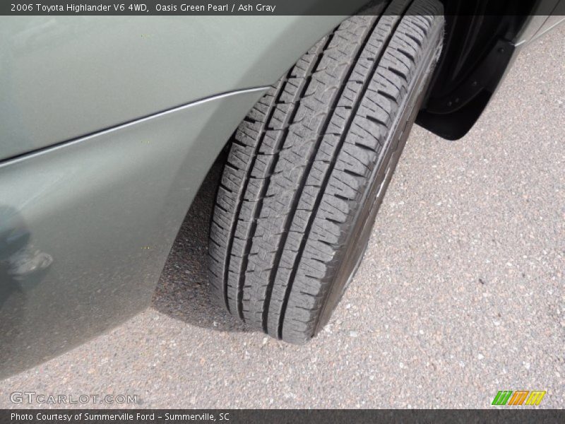 Oasis Green Pearl / Ash Gray 2006 Toyota Highlander V6 4WD