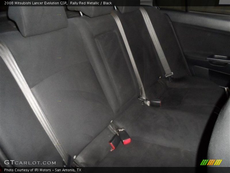 Rally Red Metallic / Black 2008 Mitsubishi Lancer Evolution GSR