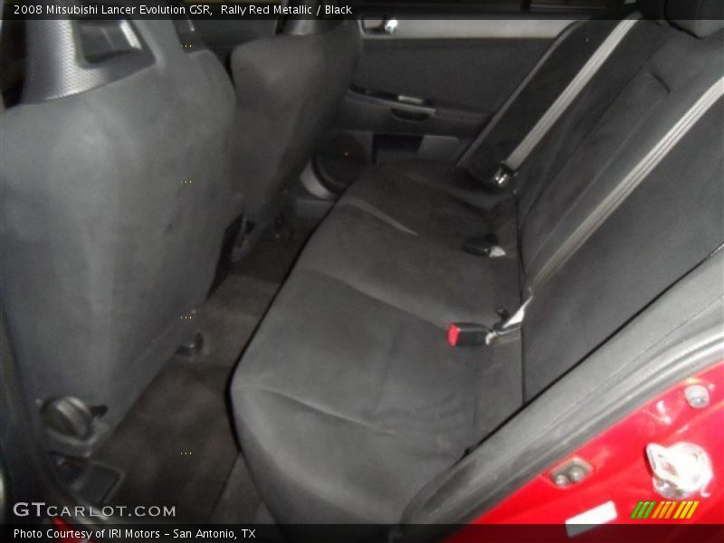 Rally Red Metallic / Black 2008 Mitsubishi Lancer Evolution GSR