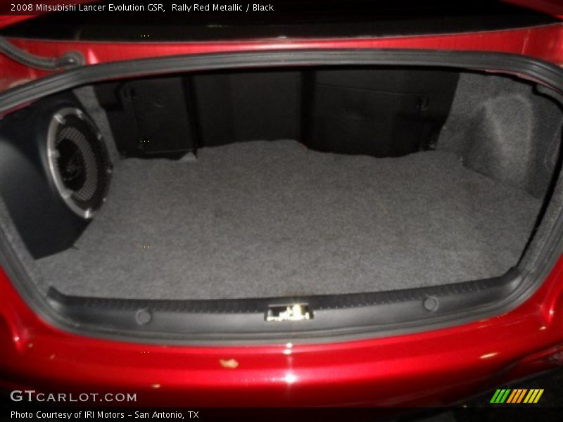 Rally Red Metallic / Black 2008 Mitsubishi Lancer Evolution GSR
