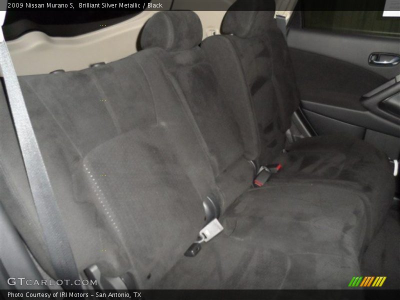 Brilliant Silver Metallic / Black 2009 Nissan Murano S