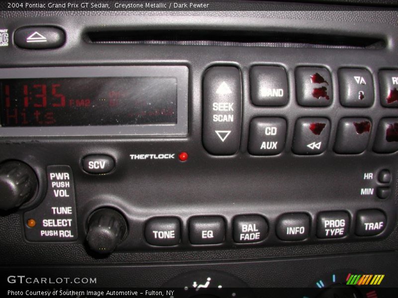 Greystone Metallic / Dark Pewter 2004 Pontiac Grand Prix GT Sedan