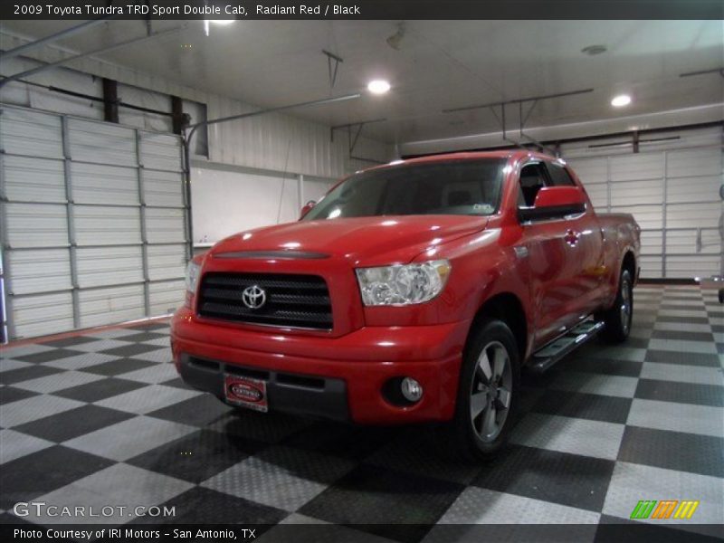 Radiant Red / Black 2009 Toyota Tundra TRD Sport Double Cab