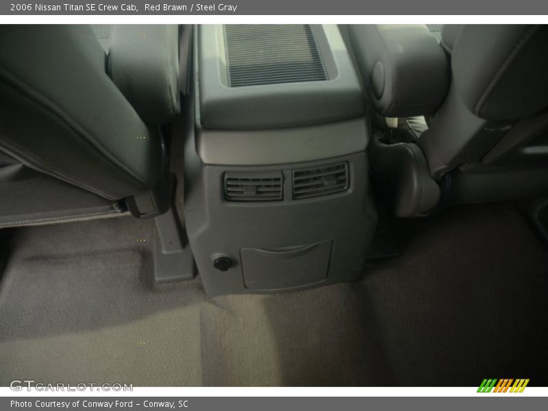 Red Brawn / Steel Gray 2006 Nissan Titan SE Crew Cab