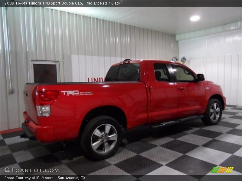 Radiant Red / Black 2009 Toyota Tundra TRD Sport Double Cab