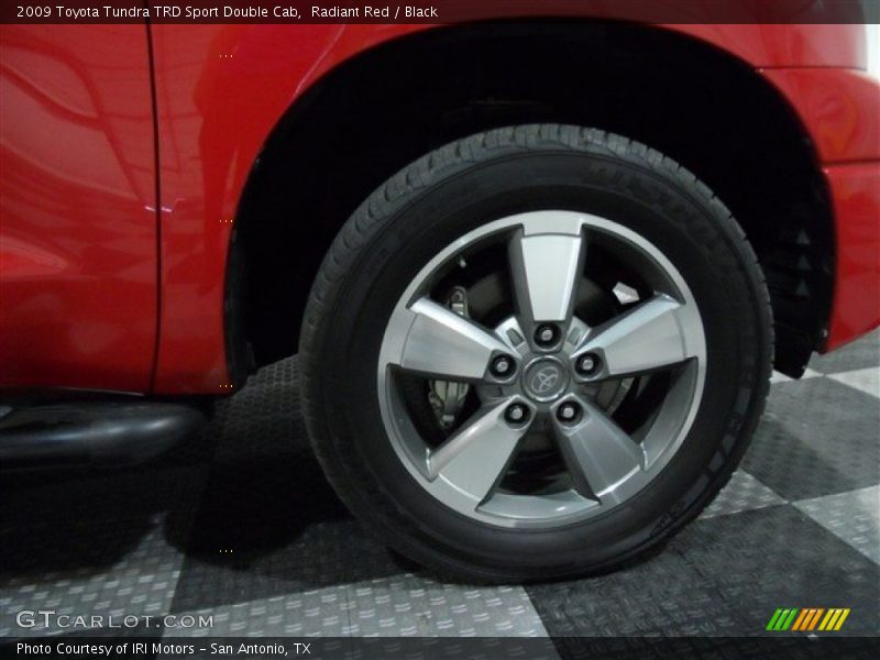 Radiant Red / Black 2009 Toyota Tundra TRD Sport Double Cab