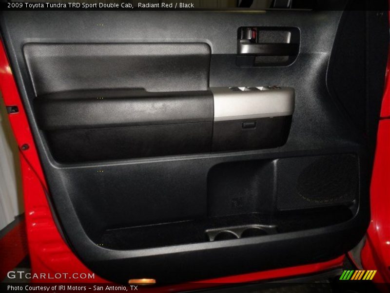 Radiant Red / Black 2009 Toyota Tundra TRD Sport Double Cab