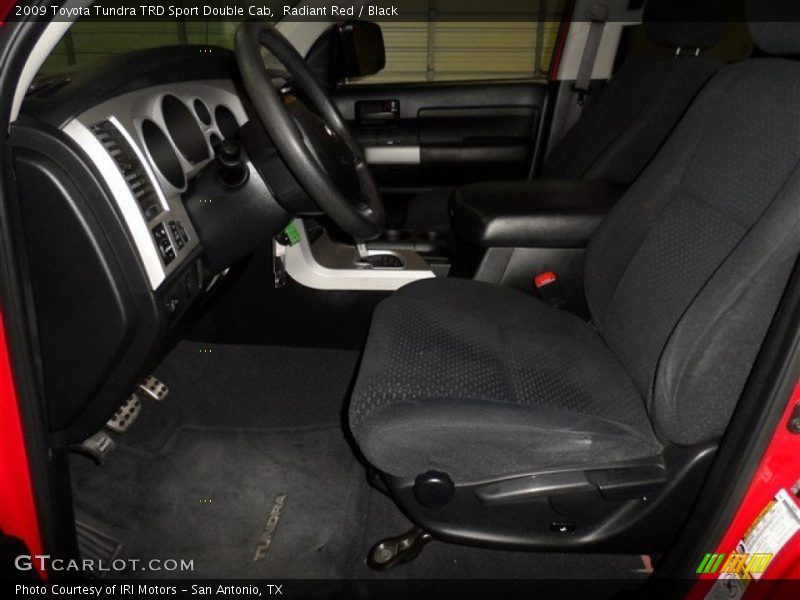 Radiant Red / Black 2009 Toyota Tundra TRD Sport Double Cab
