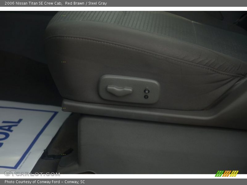 Red Brawn / Steel Gray 2006 Nissan Titan SE Crew Cab