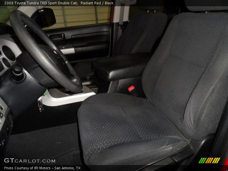 Radiant Red / Black 2009 Toyota Tundra TRD Sport Double Cab