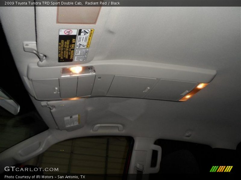 Radiant Red / Black 2009 Toyota Tundra TRD Sport Double Cab