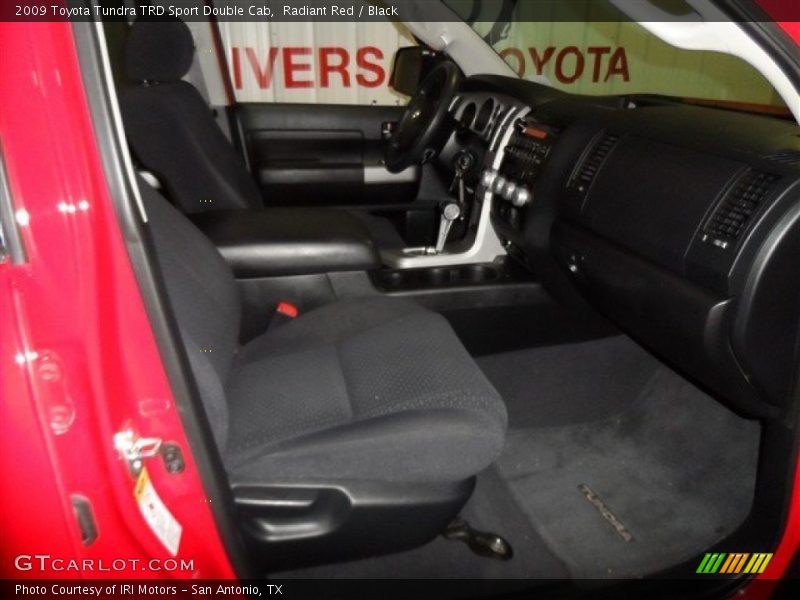 Radiant Red / Black 2009 Toyota Tundra TRD Sport Double Cab