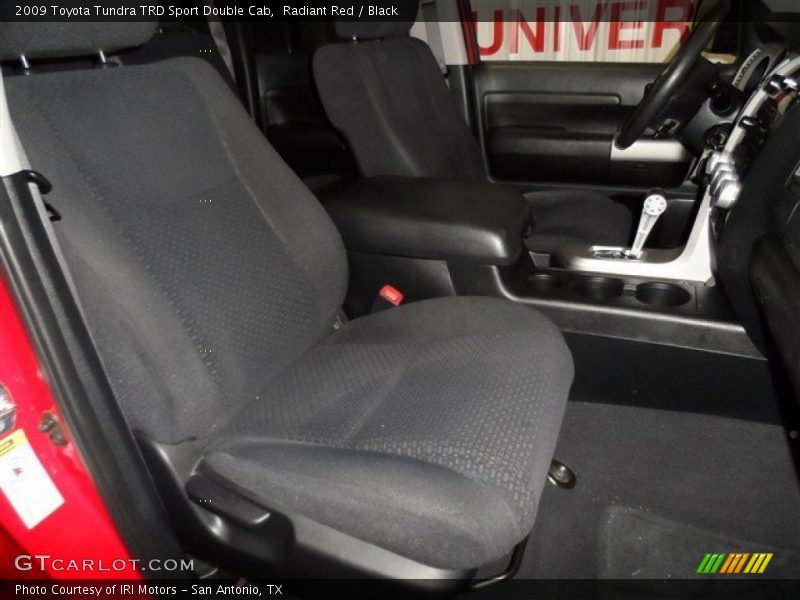 Radiant Red / Black 2009 Toyota Tundra TRD Sport Double Cab