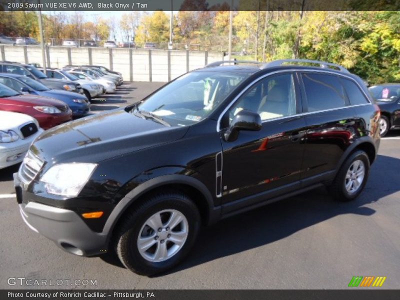 Black Onyx / Tan 2009 Saturn VUE XE V6 AWD