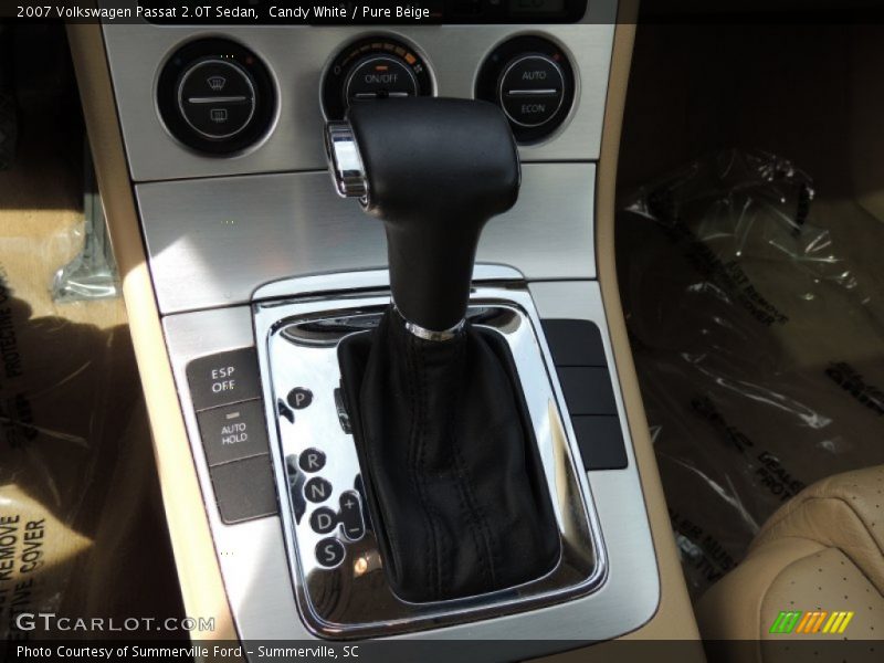 Candy White / Pure Beige 2007 Volkswagen Passat 2.0T Sedan