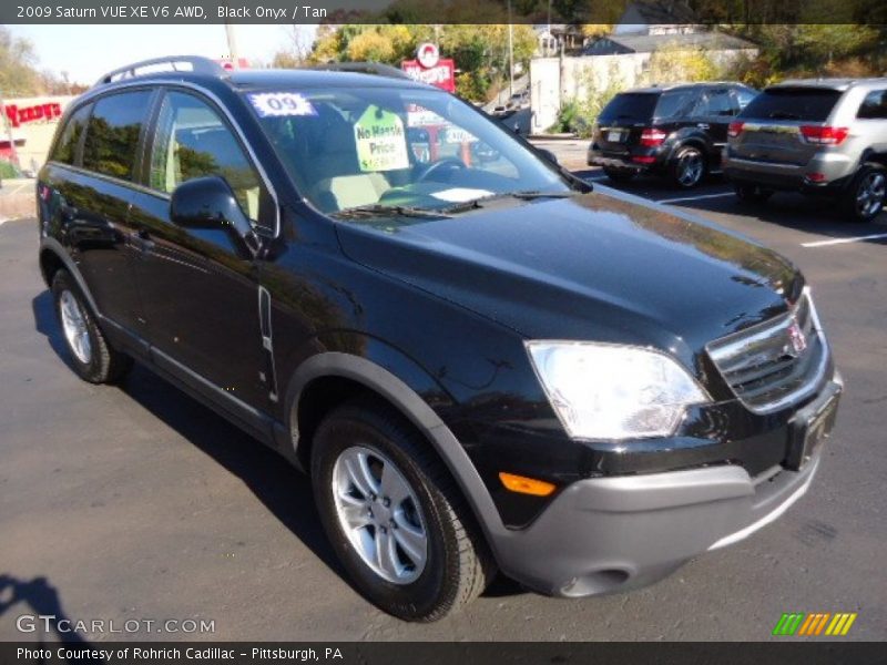 Black Onyx / Tan 2009 Saturn VUE XE V6 AWD