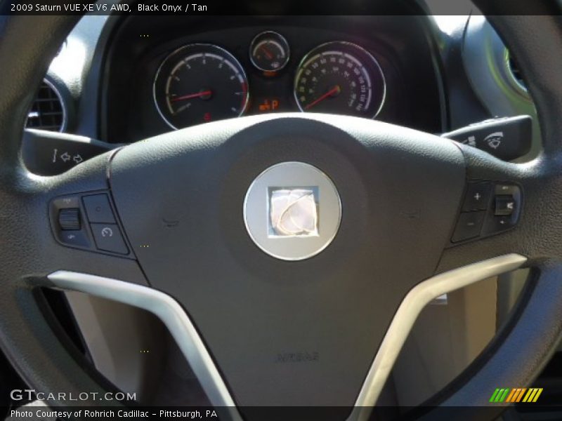 Black Onyx / Tan 2009 Saturn VUE XE V6 AWD