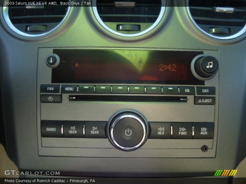 Black Onyx / Tan 2009 Saturn VUE XE V6 AWD