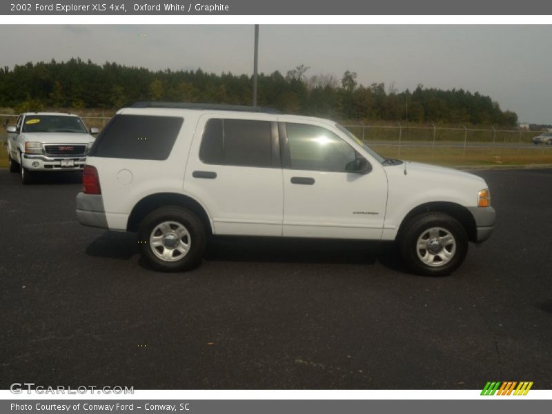 Oxford White / Graphite 2002 Ford Explorer XLS 4x4