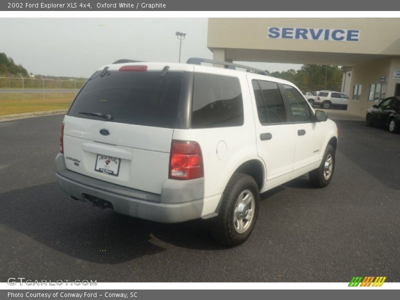 Oxford White / Graphite 2002 Ford Explorer XLS 4x4