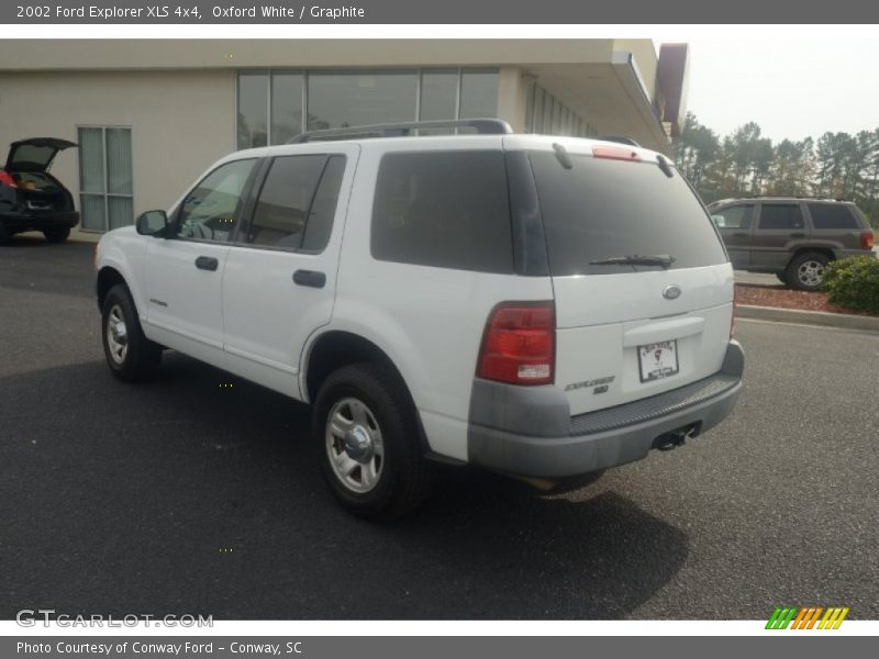 Oxford White / Graphite 2002 Ford Explorer XLS 4x4
