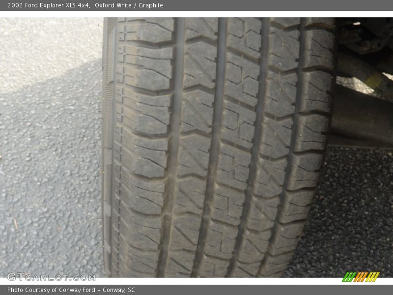 Oxford White / Graphite 2002 Ford Explorer XLS 4x4