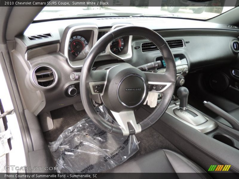 Summit White / Black 2010 Chevrolet Camaro SS/RS Coupe