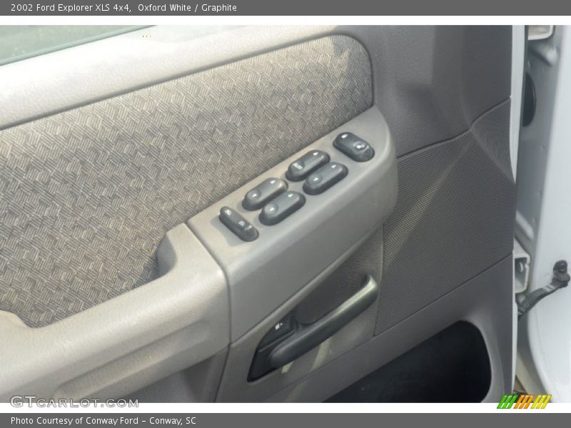 Oxford White / Graphite 2002 Ford Explorer XLS 4x4