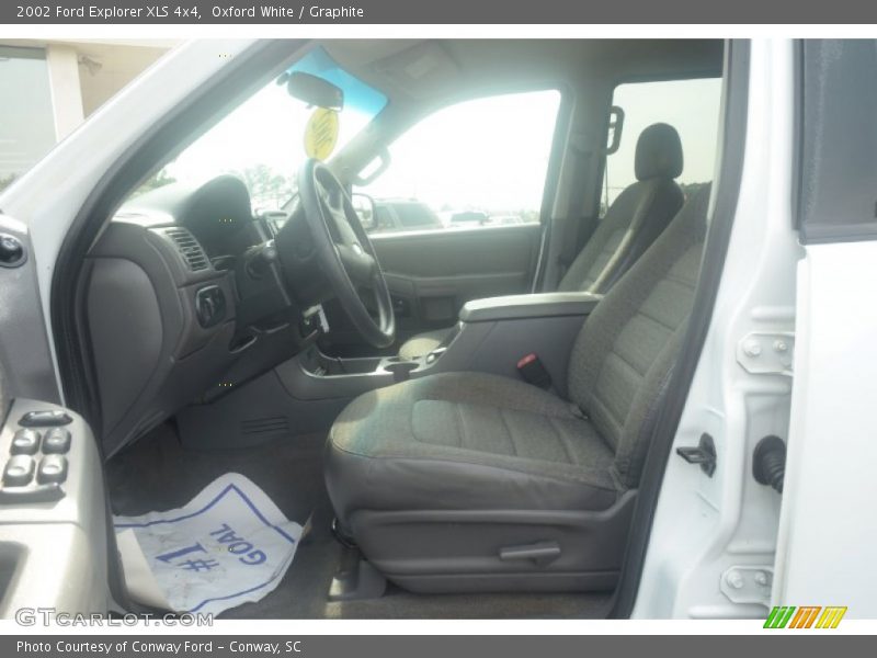 Oxford White / Graphite 2002 Ford Explorer XLS 4x4