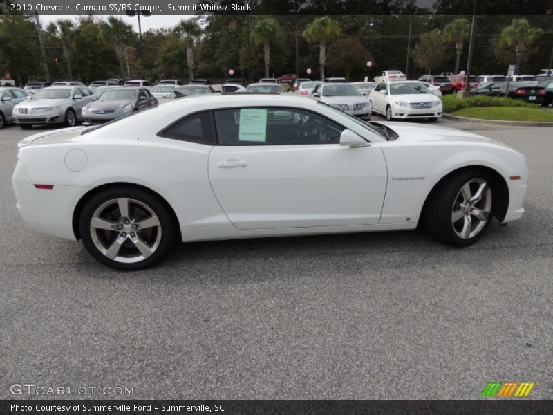 Summit White / Black 2010 Chevrolet Camaro SS/RS Coupe