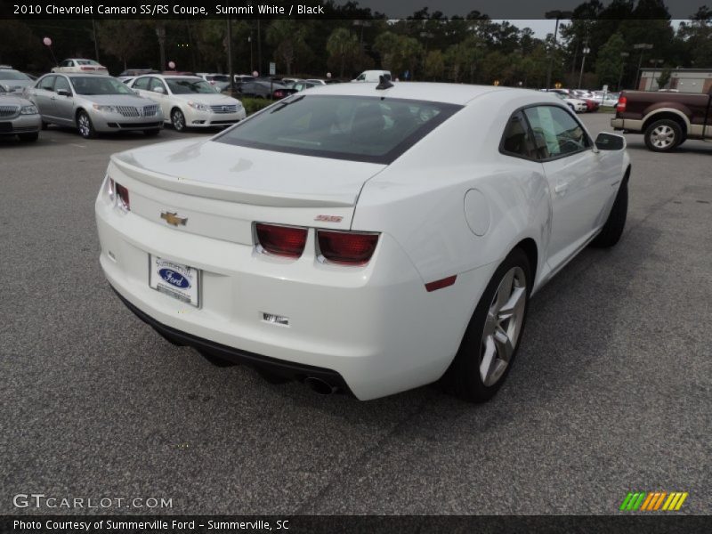 Summit White / Black 2010 Chevrolet Camaro SS/RS Coupe