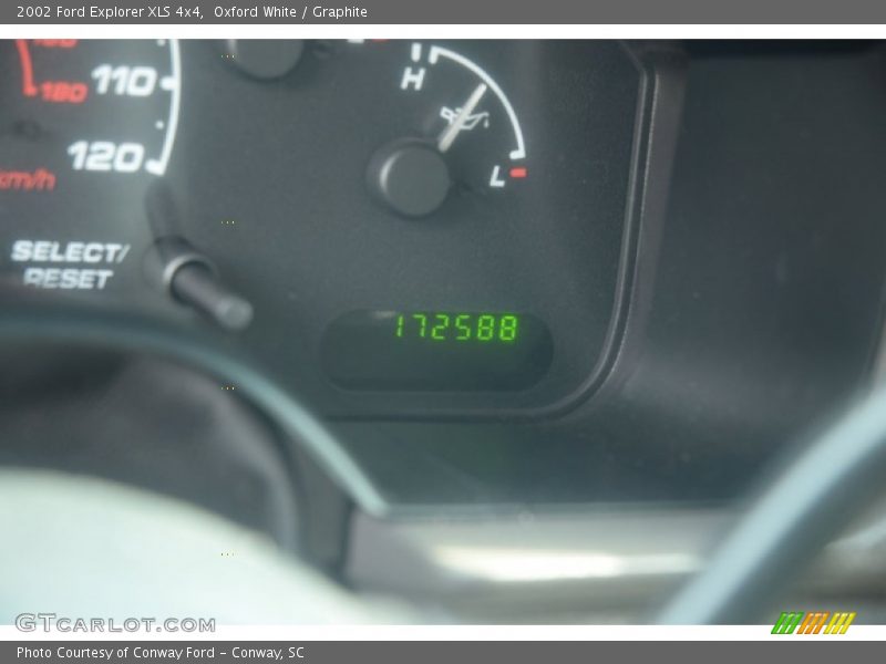 Oxford White / Graphite 2002 Ford Explorer XLS 4x4