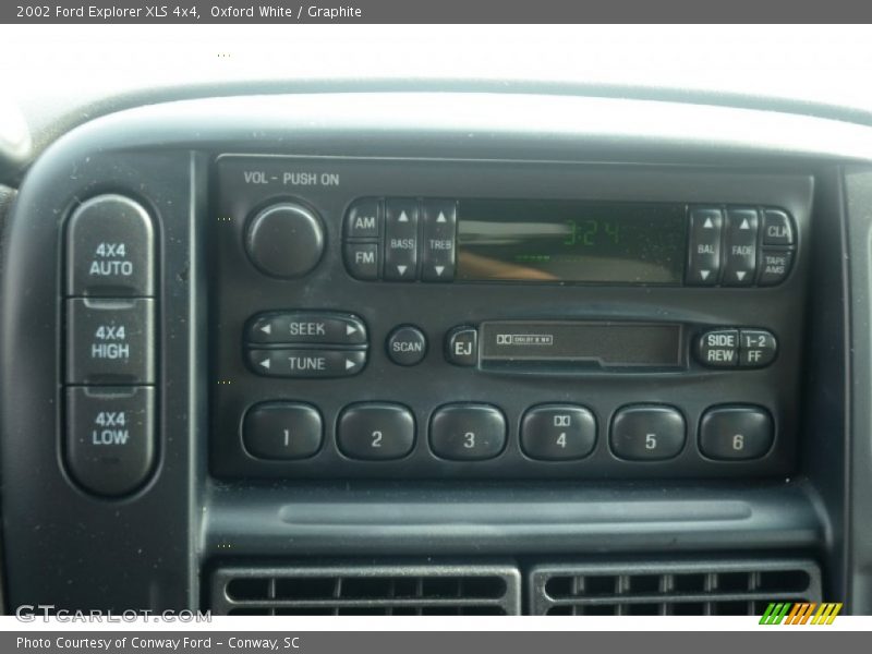 Oxford White / Graphite 2002 Ford Explorer XLS 4x4