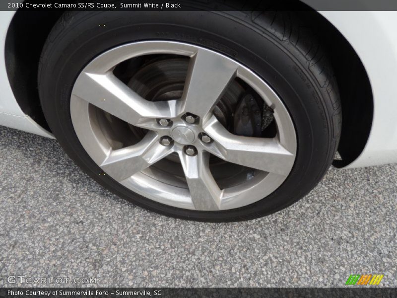 Summit White / Black 2010 Chevrolet Camaro SS/RS Coupe