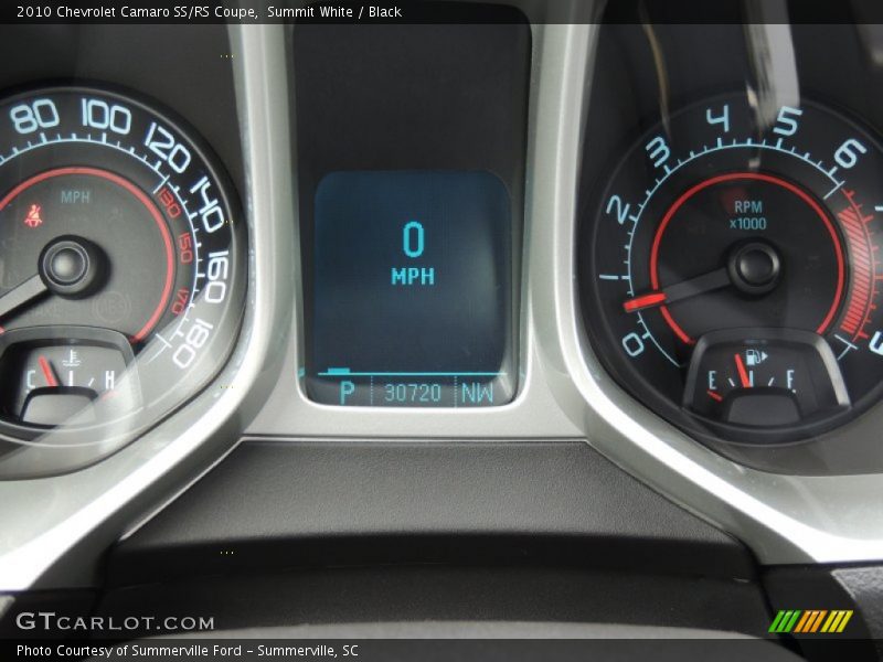 Summit White / Black 2010 Chevrolet Camaro SS/RS Coupe