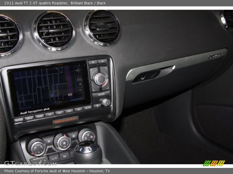 Brilliant Black / Black 2011 Audi TT 2.0T quattro Roadster