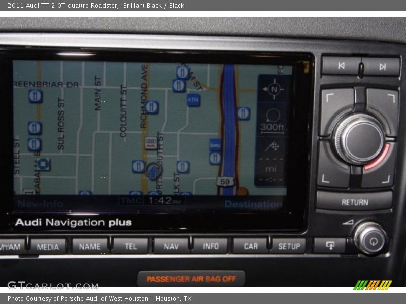 Navigation of 2011 TT 2.0T quattro Roadster