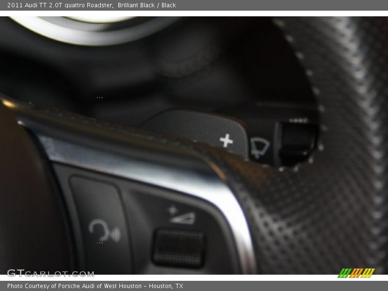 Brilliant Black / Black 2011 Audi TT 2.0T quattro Roadster