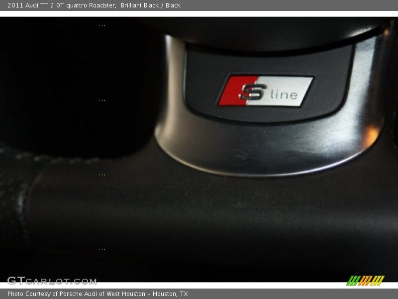 Brilliant Black / Black 2011 Audi TT 2.0T quattro Roadster